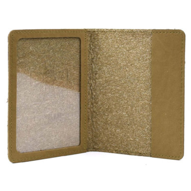 Leather cover for officer's ID card Limary Lim-3992RH khaki