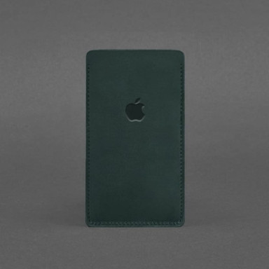 Кожаный чехол для iPhone 11 Зеленый Crazy Horse