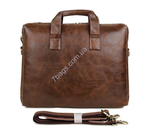 Шкіряний ділової портфель, сумка для ноутбука 7167C