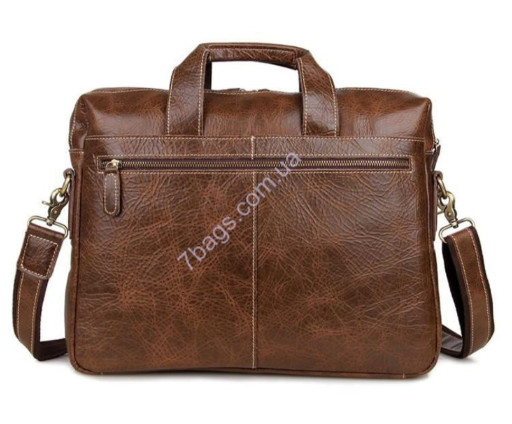 Шкіряний ділової портфель, сумка для ноутбука 7167C