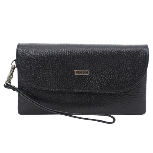 Гаманець жіночий Desisan 752-011 чорний флотар