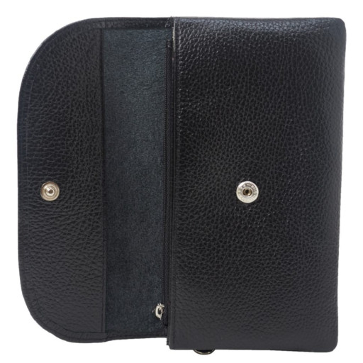 Гаманець жіночий Desisan 752-011 чорний флотар