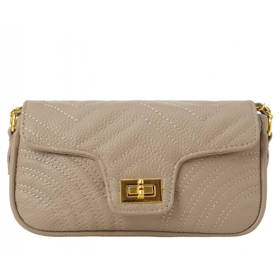 Сумка женская из натуральной кожи SL55322taupe