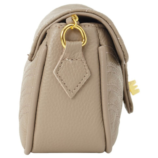 Сумка жіноча з натуральної шкіри SL55322taupe