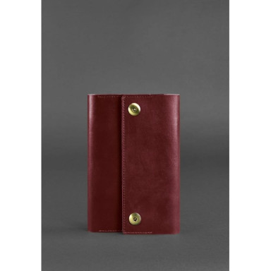 Leather notebook (Soft beech) 5.0 light brown
