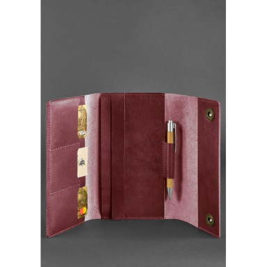 Leather notebook (Soft beech) 5.0 light brown