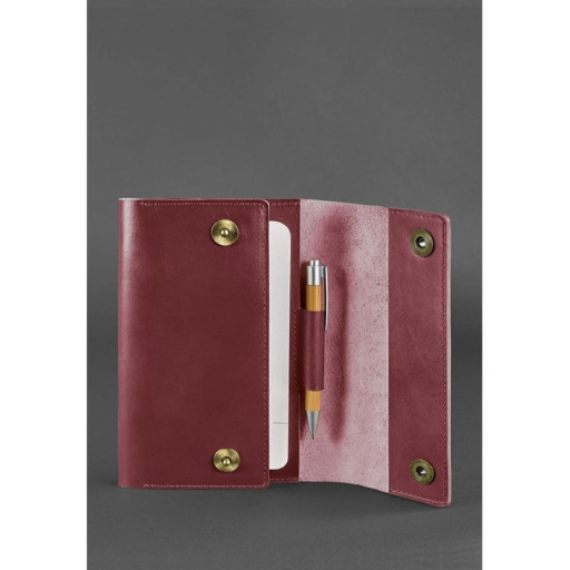 Шкіряний блокнот (Софт-бук) 5.0 світло-коричневий