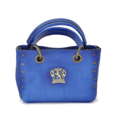 Pratesi BBE158 - Bagnone Lady Bag in cowhide leather Bruce Electric Blue