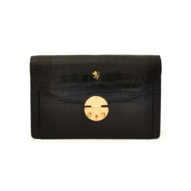 Pratesi KNE203/D - Tullia d'Aragona King Woman Bag in cow leather King Black