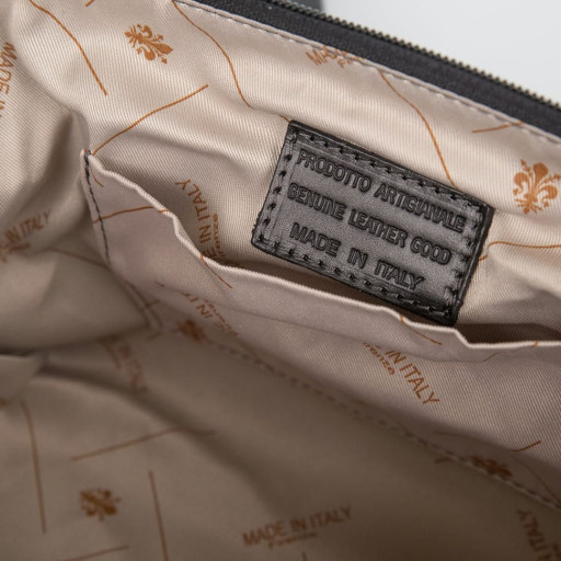 Оригінальний чоловічий несесер, менший, чорний колір, Firenze HB0911blc