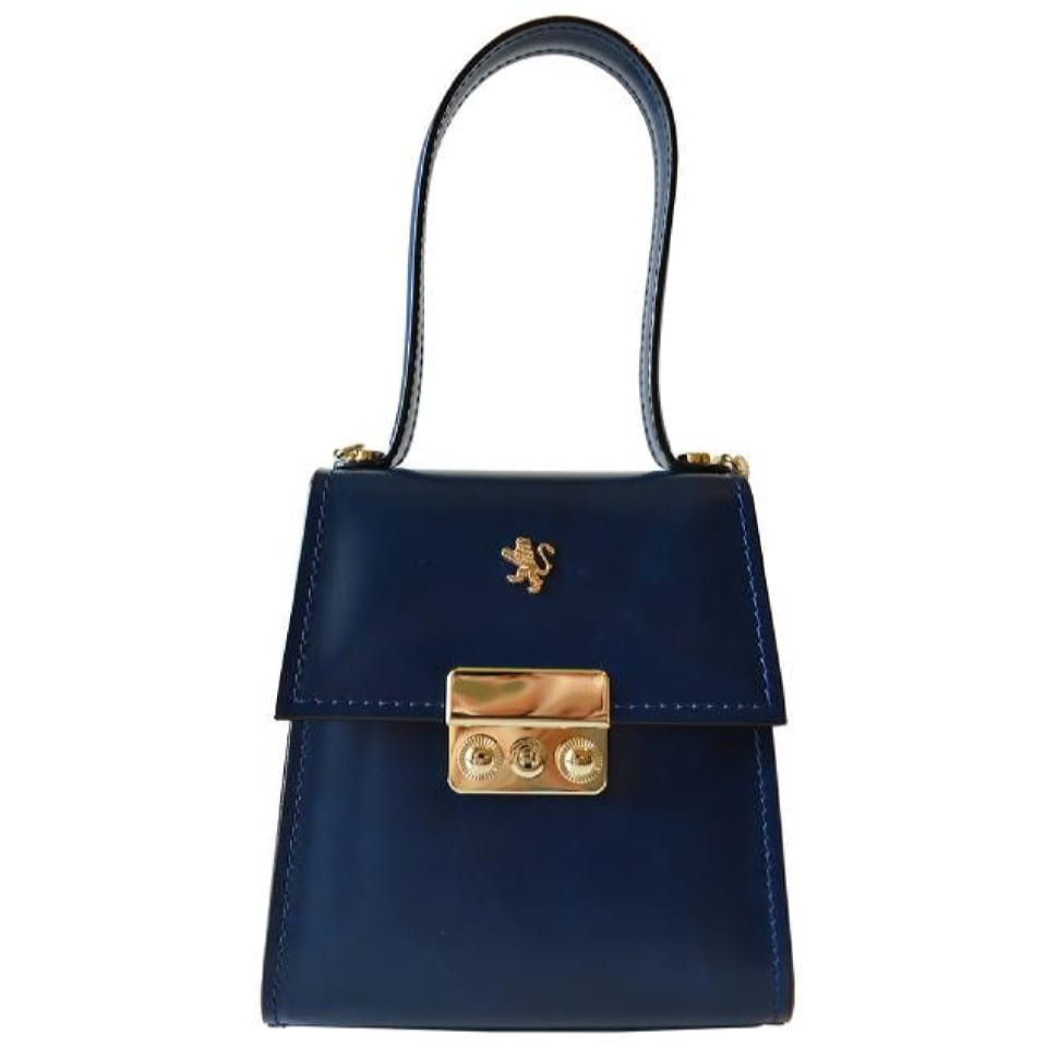 Pratesi RBL299/22 - Artemisia 299/22 Small Lady Bag in cow leather Artemisia Radica Blue