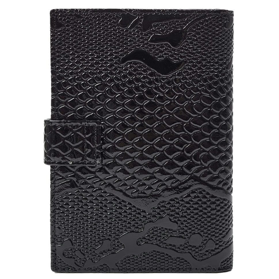 Обкладинка авто+паспорт шкіра Desisan 102-013 чорний візерунок