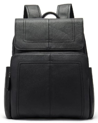 Рюкзак кожаный Vintage 14891 Черный