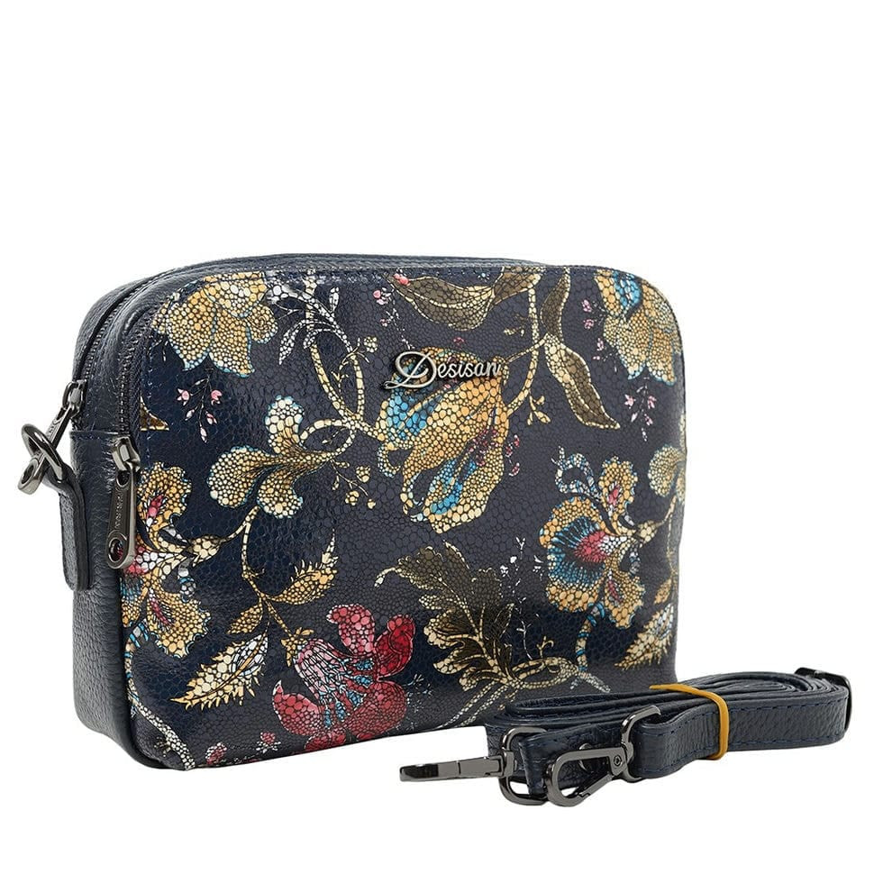 Сумка жіноча шкіряна Desisan 604-415 хохлома