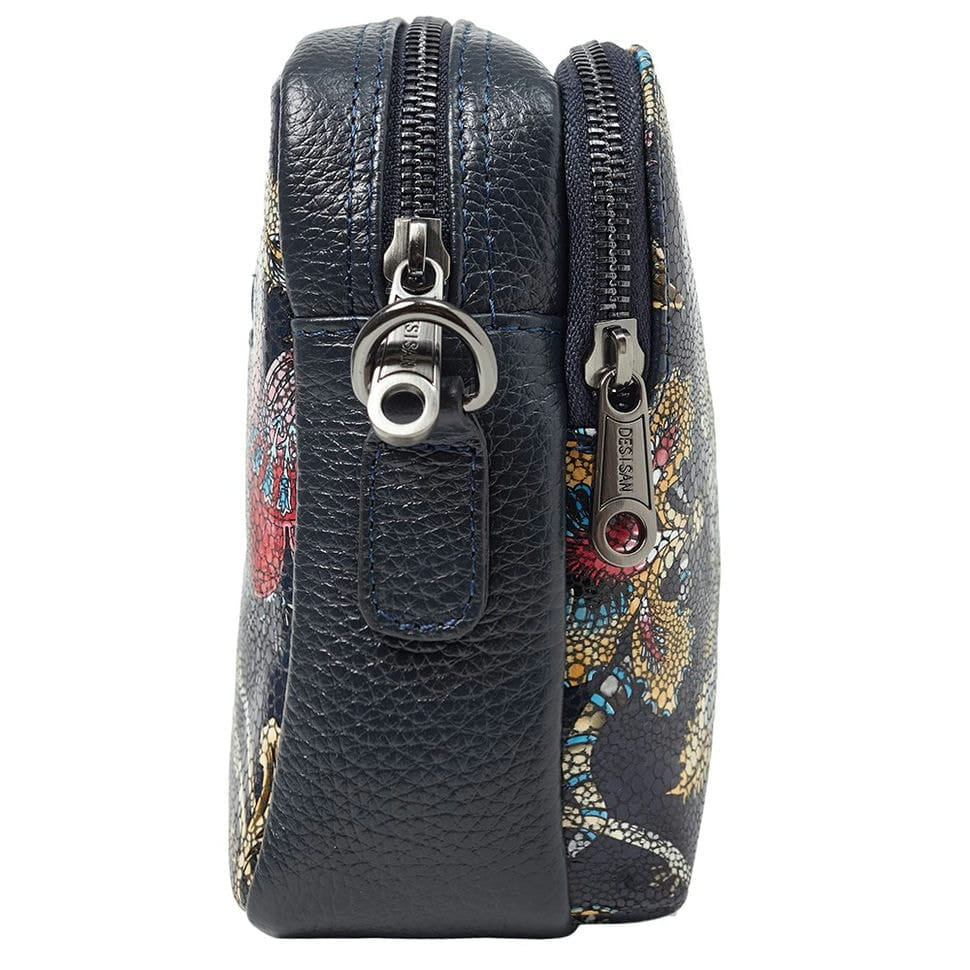 Сумка жіноча шкіряна Desisan 604-415 хохлома