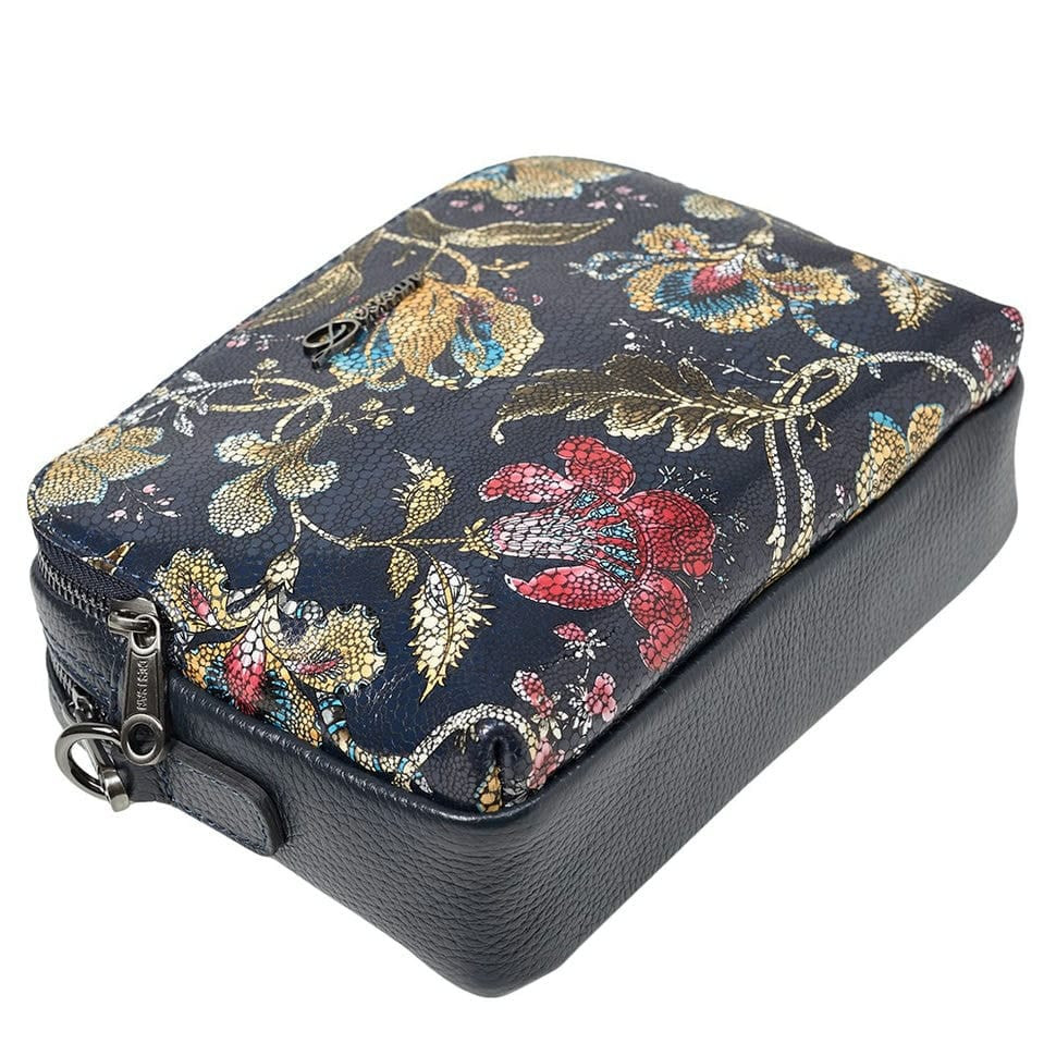 Сумка жіноча шкіряна Desisan 604-415 хохлома