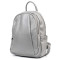 Кожаный женский рюкзак Virginia Conti Italy - 02443_grey серый