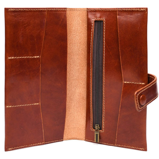 Гаманець ручної роботи з елітного сорту шкіри TARWA Elit-2022-4lx