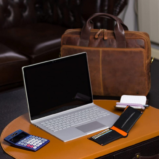 Гаманець чоловічий Visconti AP62 Montreux (Black Burgundy)