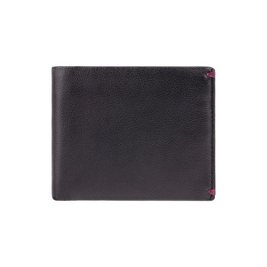 Men's wallet Visconti AP62 Montreux (Black Burgundy)