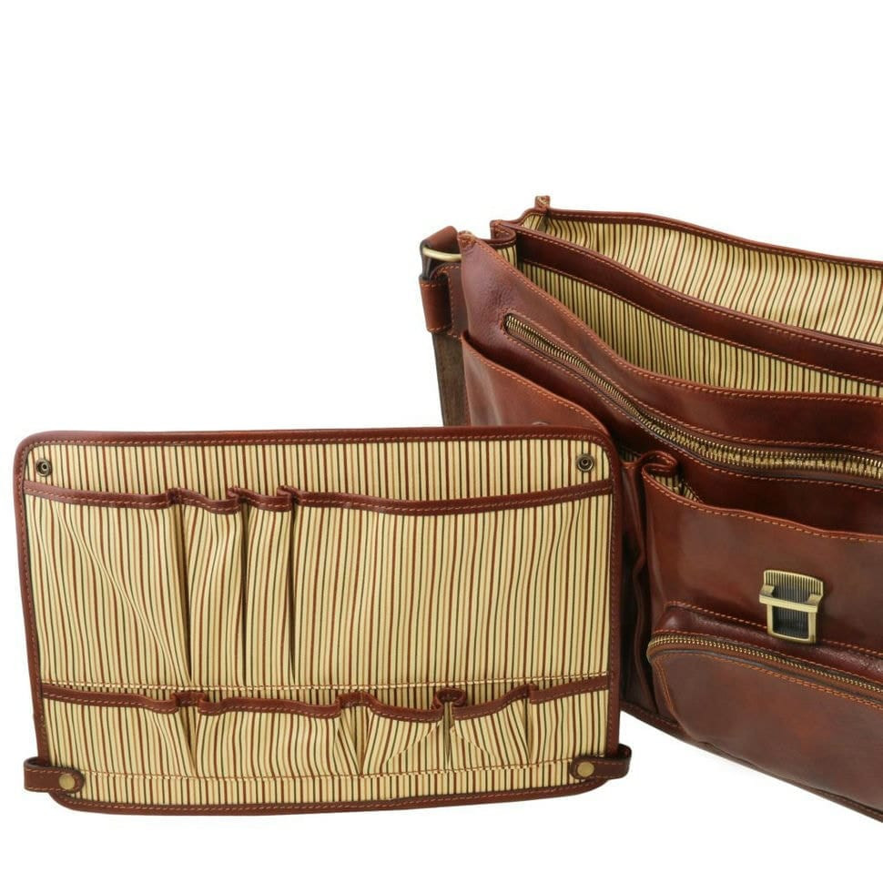 Чоловічий портфель сумка з передніми кишенями Ventimiglia Tuscany TL142069