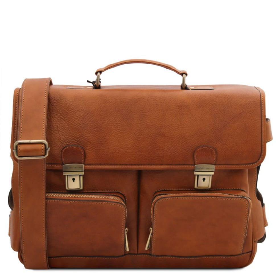 Чоловічий портфель сумка з передніми кишенями Ventimiglia Tuscany TL142069