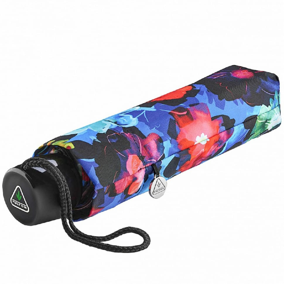 Парасолька жіноча Fulton L354- Minilite-2 Trippy Bloom (Цвітіння)