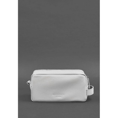 Leather cosmetic bag 6.0 white floatar
