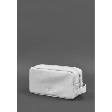 Leather cosmetic bag 6.0 white floatar