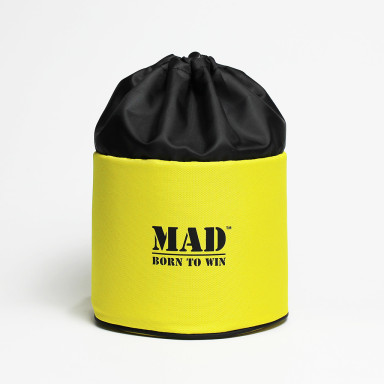 MAKEUP BOX yellow cosmetic bag by MAD | born to win™