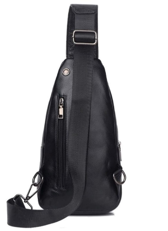 Сумка на груди чоловіча шкіряна Tiding Bag A25F-1912A
