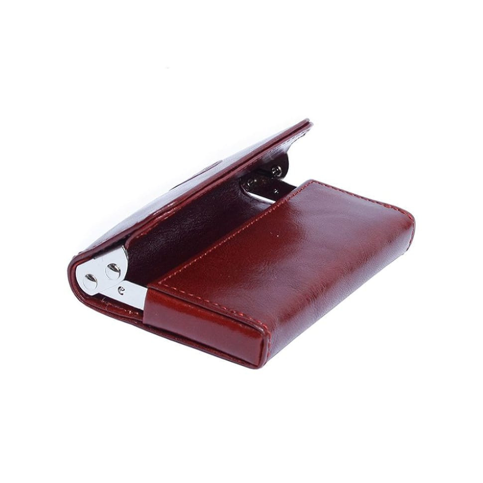 Візитниця шкіряна Italico 2680 rosso червоний