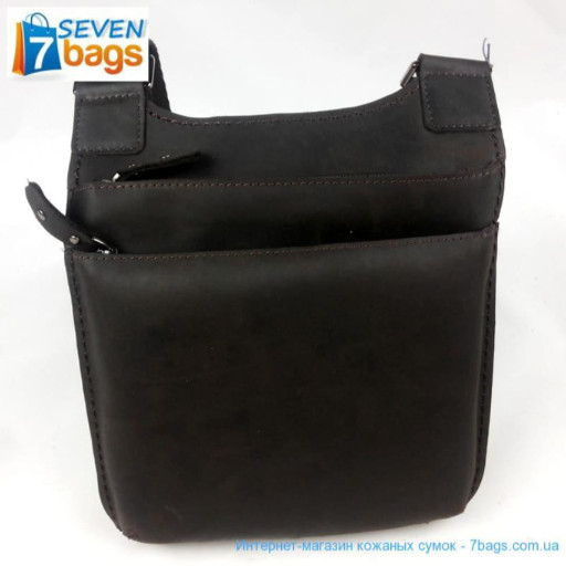 Компактна сумка крос-боді з кінської шкіри