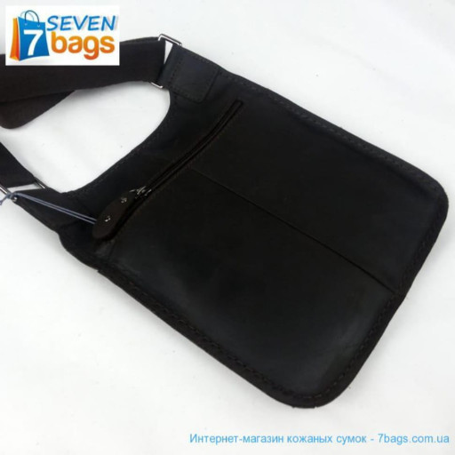 Компактна сумка крос-боді з кінської шкіри