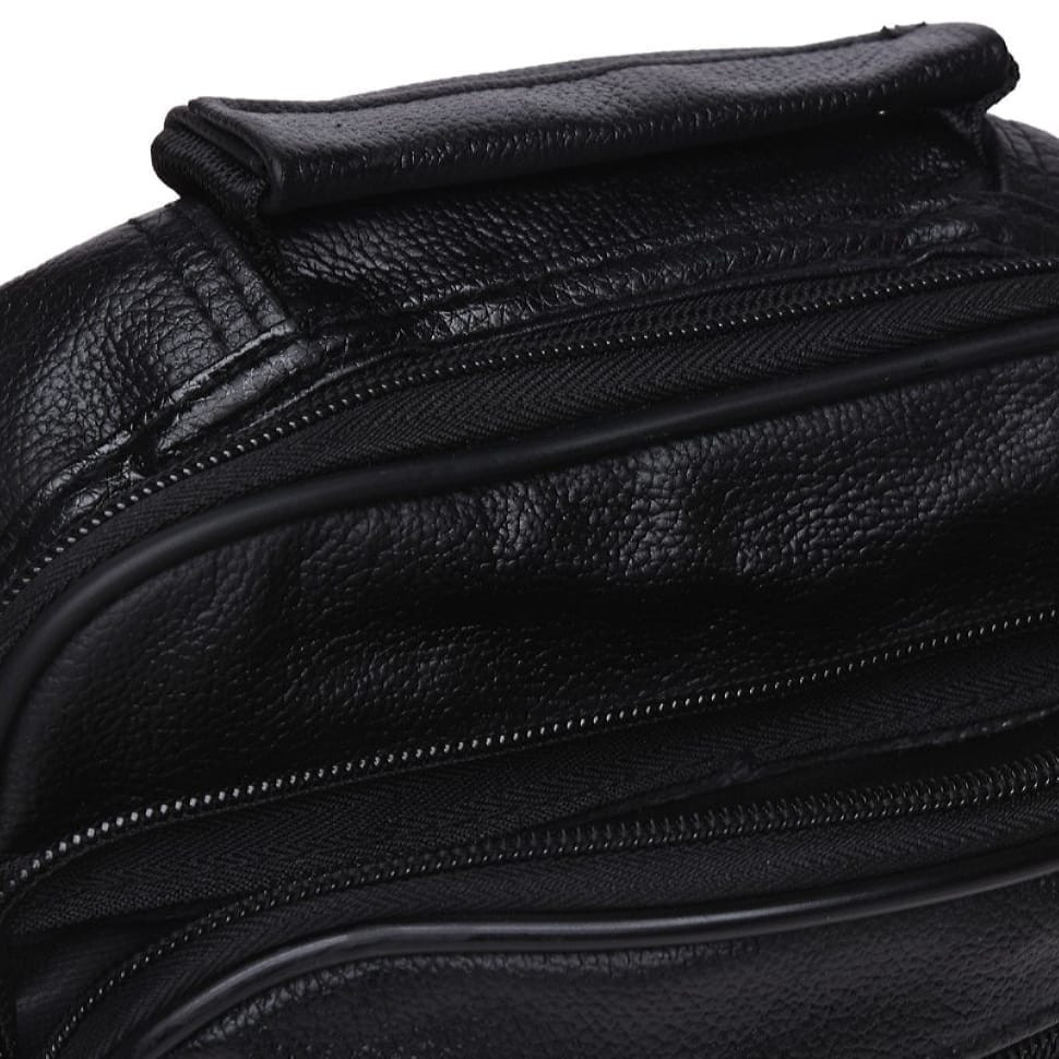 Чоловіча шкіряна сумка Keizer K101a-black