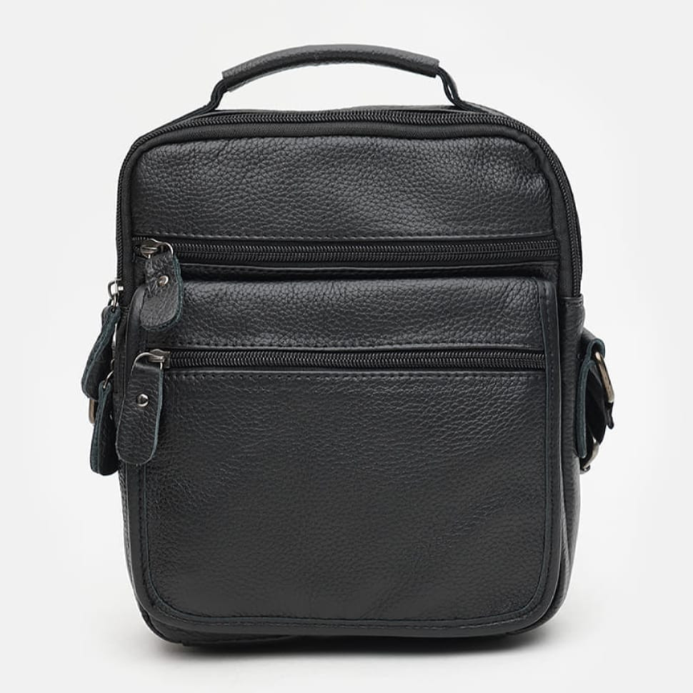 Чоловіча шкіряна сумка Keizer K14141-black