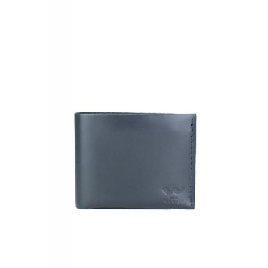 Mini Leather Wallet blue