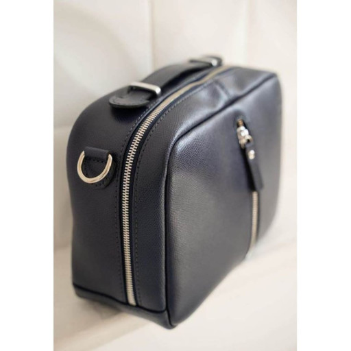 Жіноча шкіряна сумка Avenue синя флотар