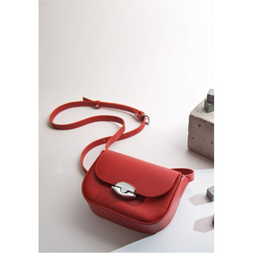 Жіноча шкіряна сумка Jill червона