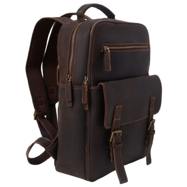 Шкіряний рюкзак BUFFALO BAGS M2260C коричневий