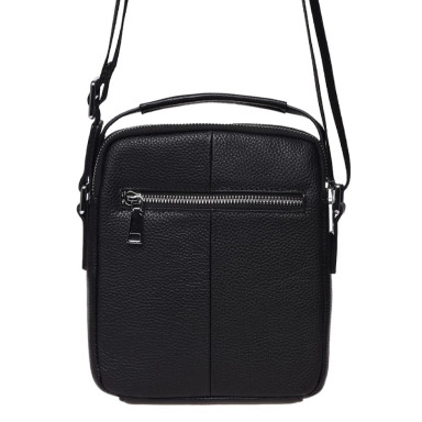 Мужская кожаная сумка Ricco Grande K16406a-black