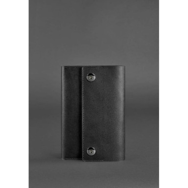 Leather notebook (Soft-beech) 5.0 black