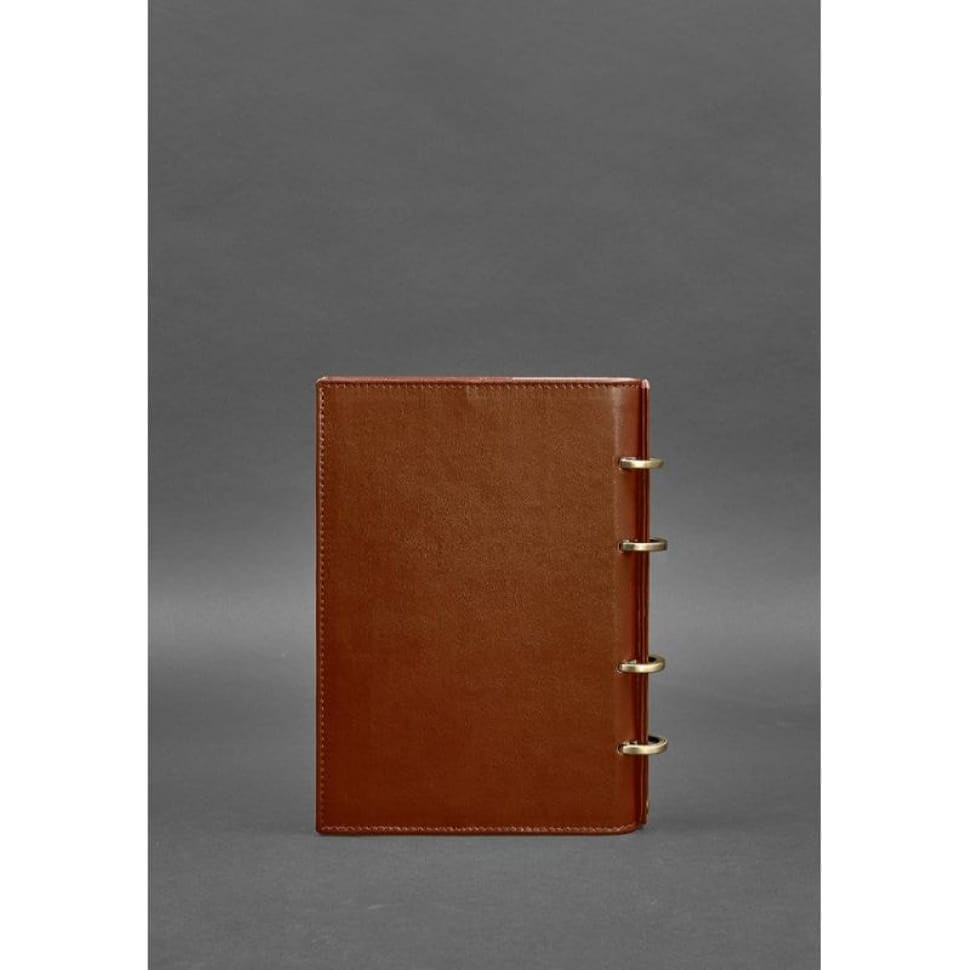 Leather Loop Notebook 9.0 with Hard Brown Cover