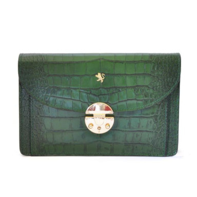 Pratesi KVE203/D - Tullia d'Aragona King Woman Bag in cow leather King Green