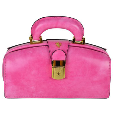 Pratesi RRO120/N - Lady Brunelleschi Bag in cow leather Radica Pink