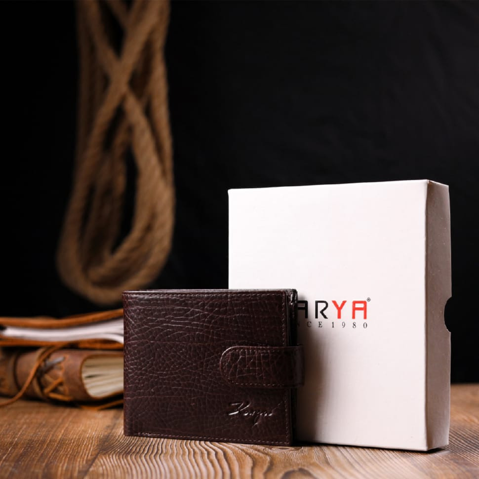 Мужской кошелек ST Leather 18311 (ST103) Черный