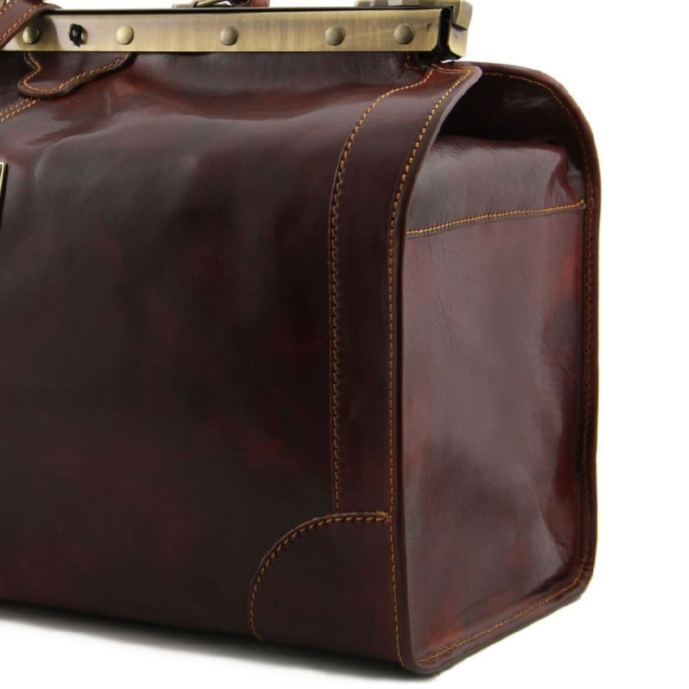 Madrid Gladstone Leather Bag - Large size Tuscany TL1022