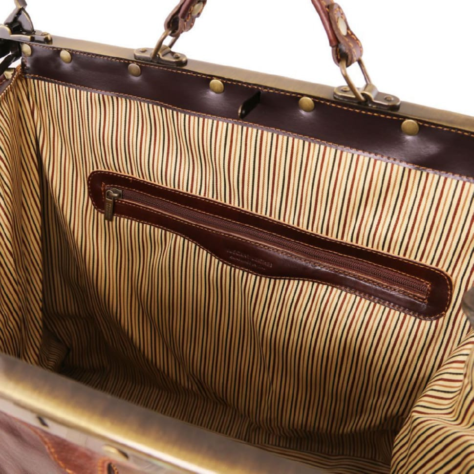 Madrid Gladstone Leather Bag - Large size Tuscany TL1022