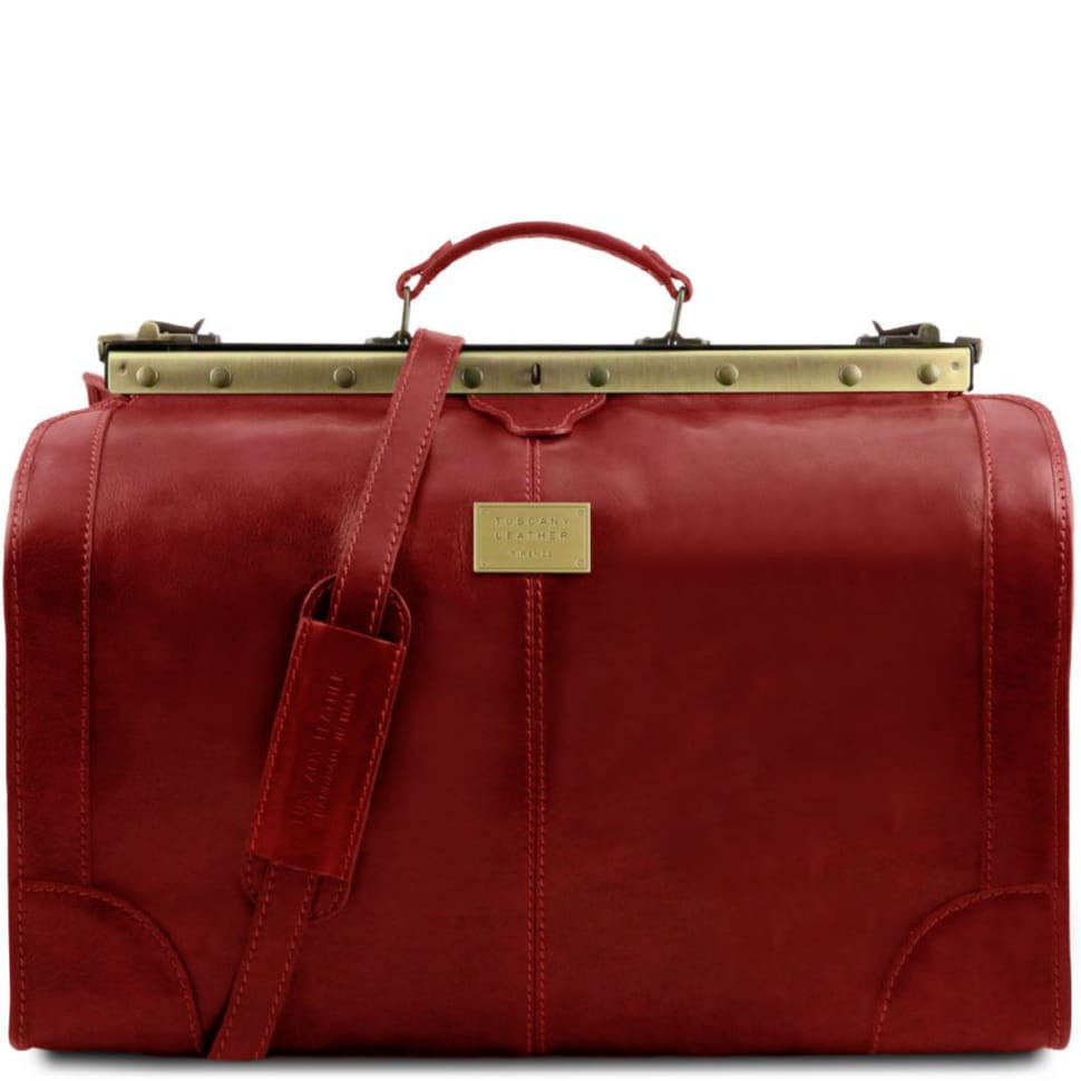 Madrid Gladstone Leather Bag - Large size Tuscany TL1022