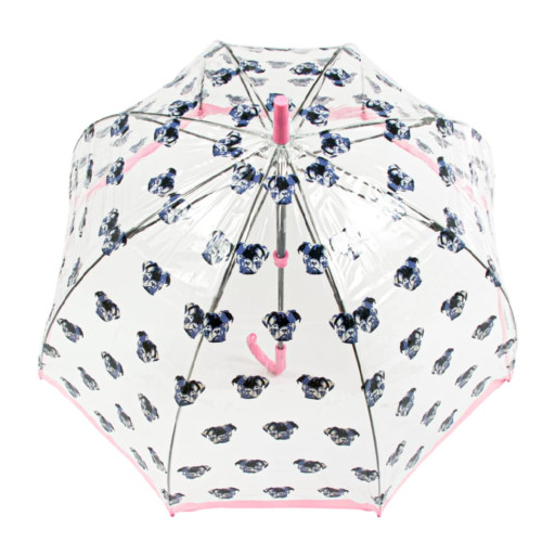 Парасолька-тростина жіноча Fulton Birdcage-2 L042 Pugs (Мопси)